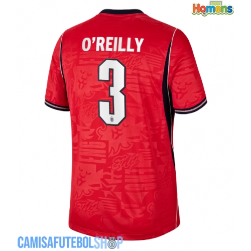 Camisa de time de futebol Inglaterra Nico O'Reilly #3 Replicas 2º Equipamento Mundo 2026 Manga Curta